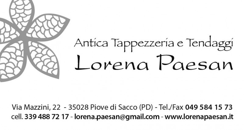 Logo Antica Tappezzeria Tendaggi di Paesan Lorena