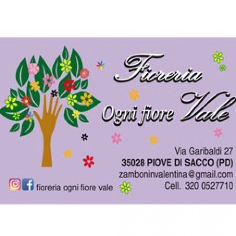 Logo Fioreria Agostini - Ogni fiore Vale